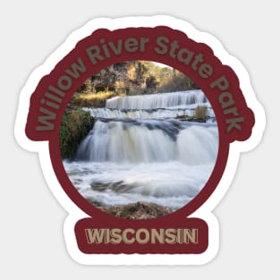 Willow river state park Sticker